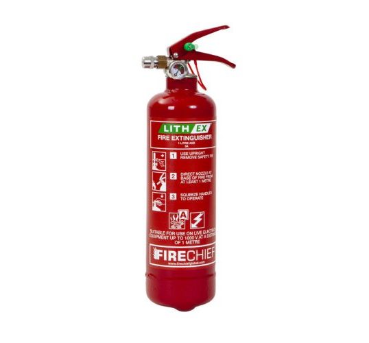Firechief lith-ex fire extinguisher 1ltr