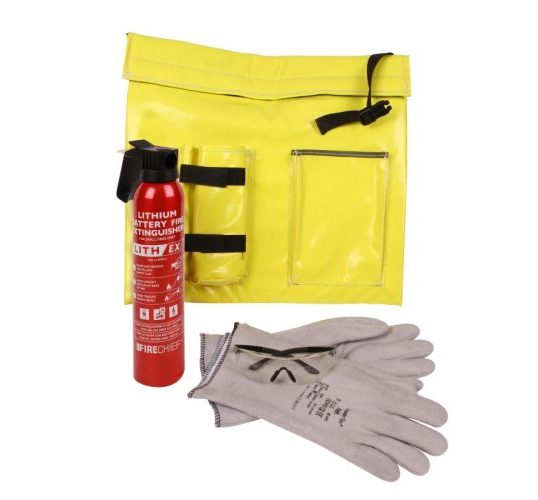 Firechief lithium battery small fire suppression kit