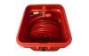 Fire hose box with fitted alarm, hinge and latch | Fire Safety Equipment