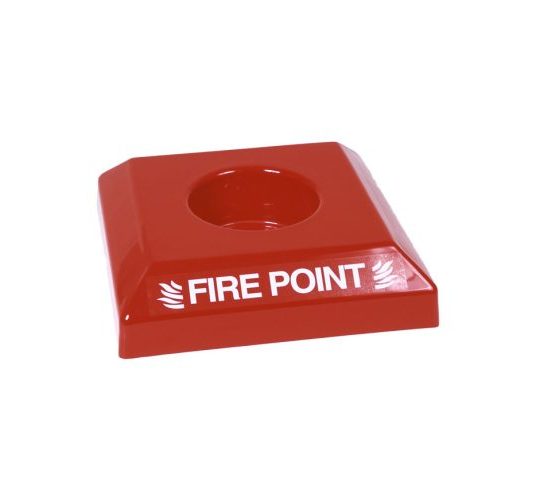 Single fire point stand for CO2 fire extinguishers only
