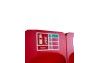 Commander double fire extinguisher stand in red with water sign