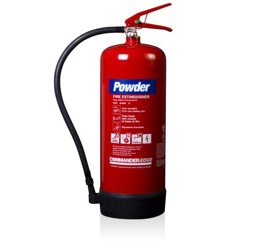 CommanderEDGE ABC powder fire extinguisher 9kg