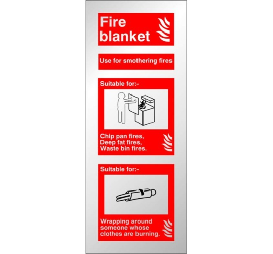 Fire blanket sign 75x200 | Fire Safety Equipment