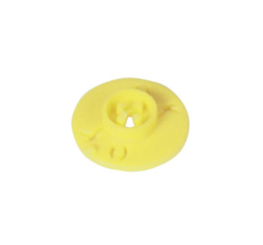 Chubb-type indicator disc only in yellow, packs of 100