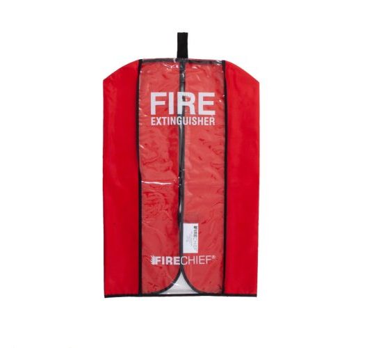 Medium Firechief fire extinguisher cover for 6kg or 6lt fire extinguishers