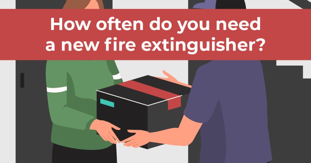 How often do you need a new fire extinguisher